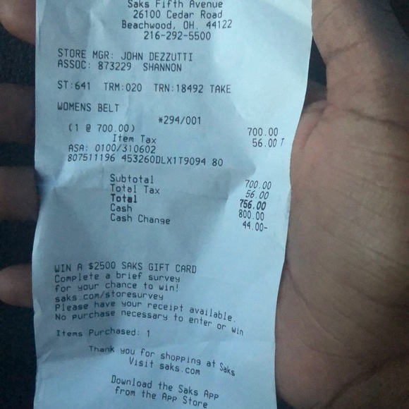 Authentic women’s pearl Gucci belt - Picture 2 of 3